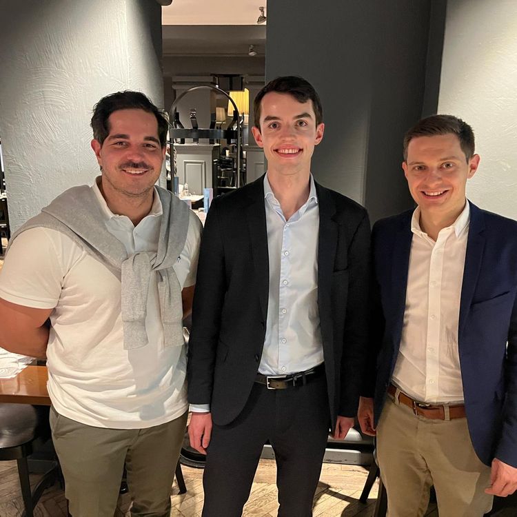 (V.r.n.l: Luca Rüegg, Benjamin Bühler, Nicola Sollberger)